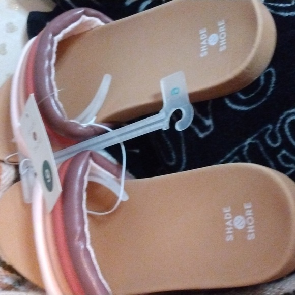 Shade and Shore women's multicolored sandals Sz 9 new - Picture 7 of 17